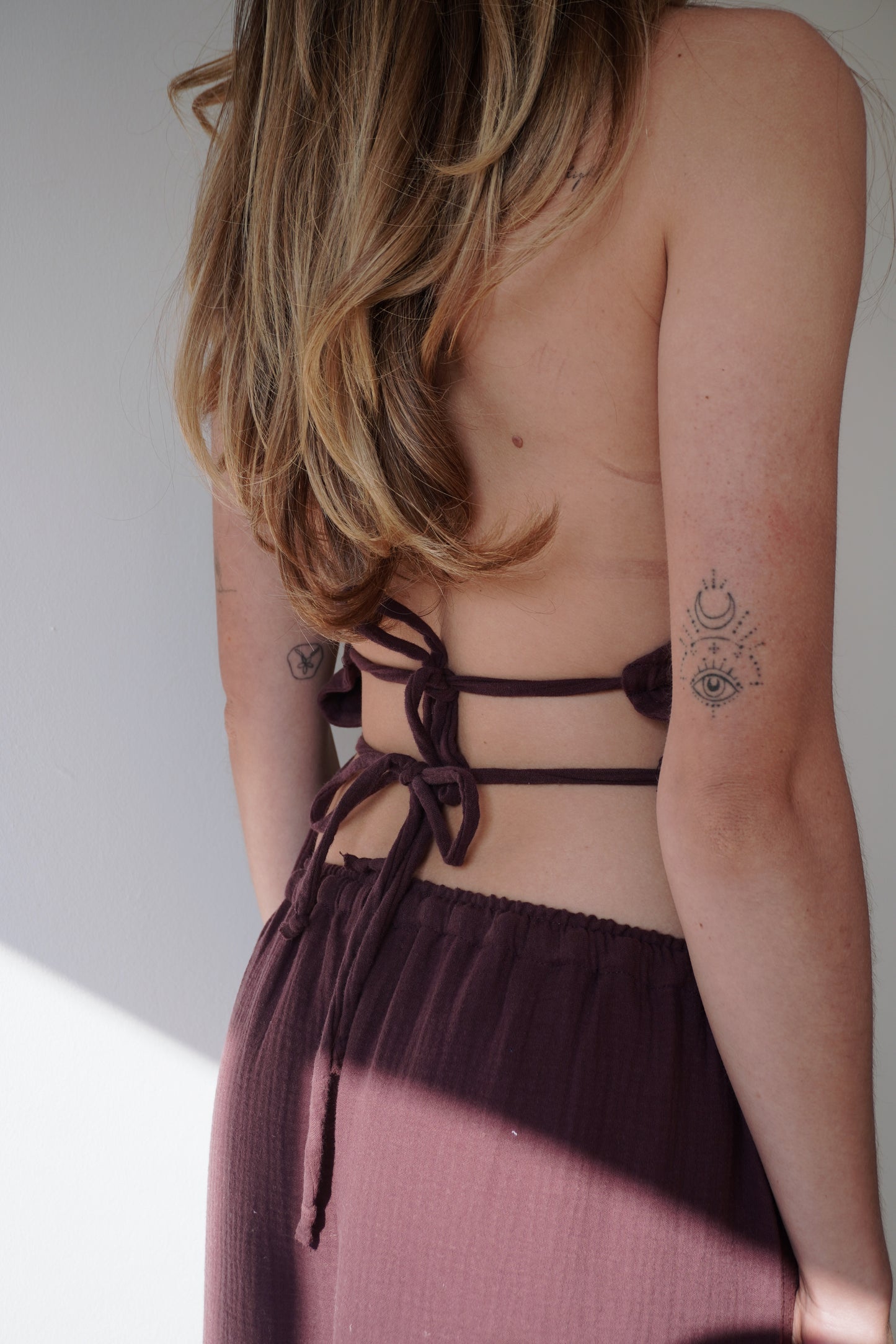 Halter Top Burgundy
