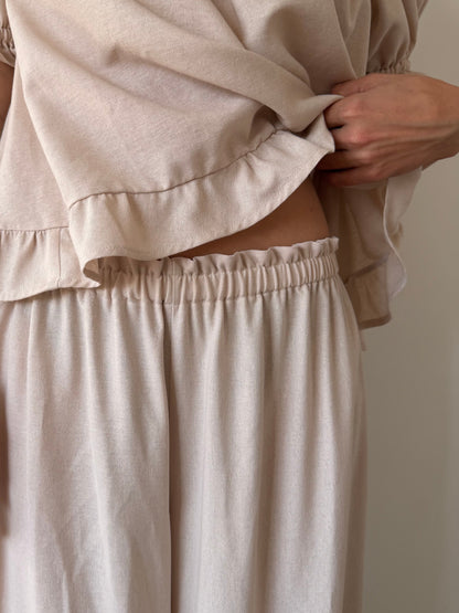 Ruffle Pants ~ Blush