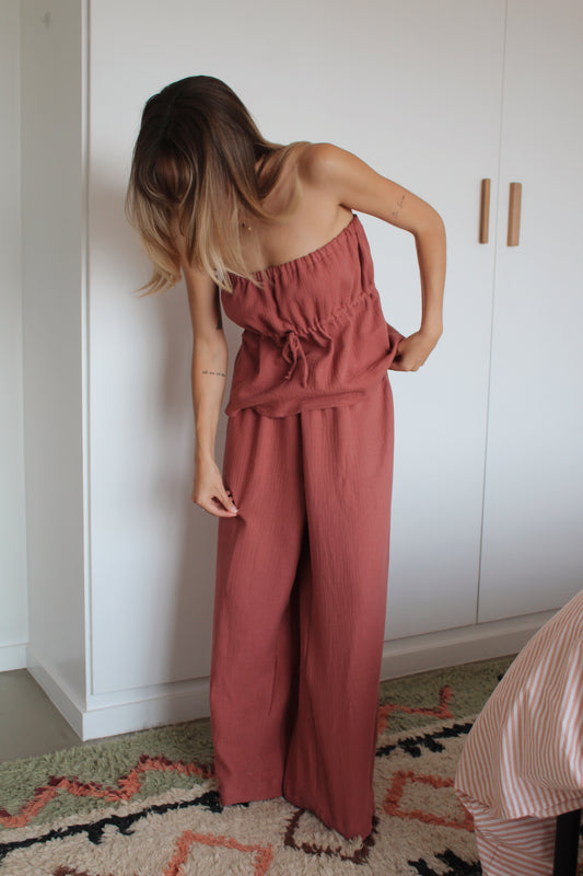 Blossom Pants Dusty Rose