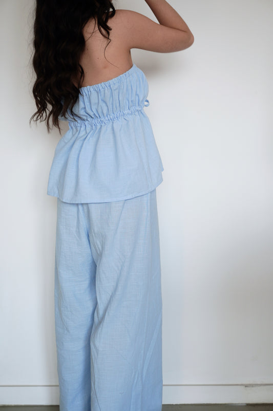 Blossom Pants Blue