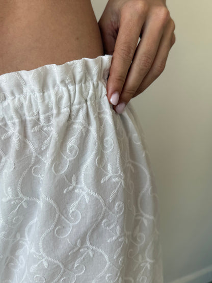 Embroidered Paisley Bloomers