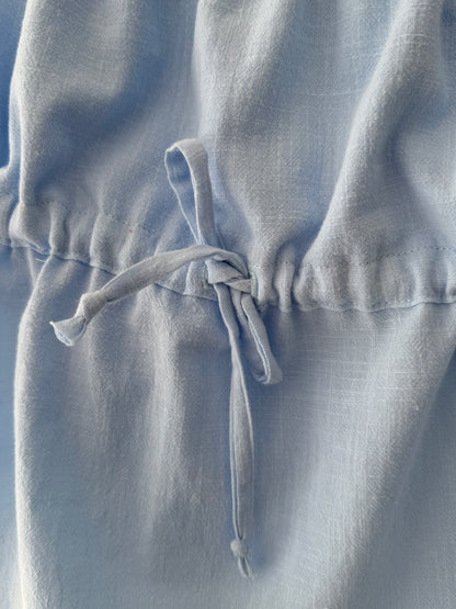 Strapless Top Blue