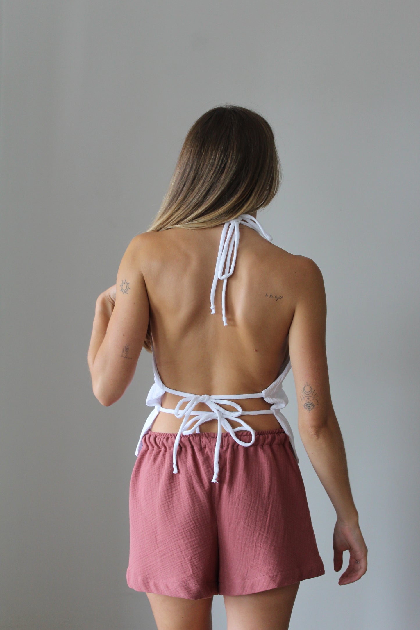 Halter Top White
