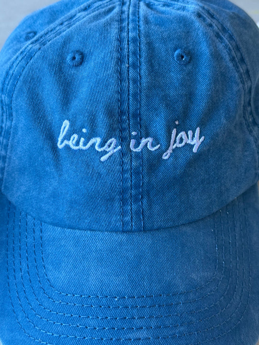 BEING IN JOY CAP BLUE